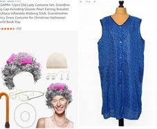 Halloween Grandma Costume