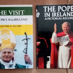 Two Pope John Paul Commemorative Books Visit Ireland