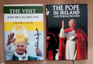 Two Pope John Paul Commemorative Books Visit Ireland