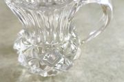 Vintage Individual Miniature Lead Crystal Creamer or Toothpick Holder