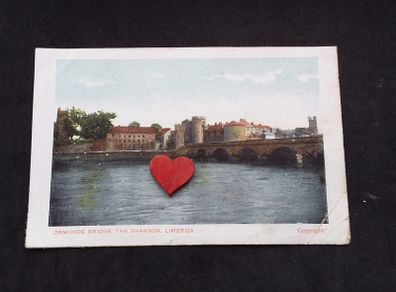 Ireland Postcard : Ormonde ( Thomond ) Bridge , The  Shannon , Limerick - 1900s