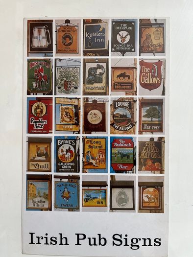 Pub Signs of Ireland - matching pair