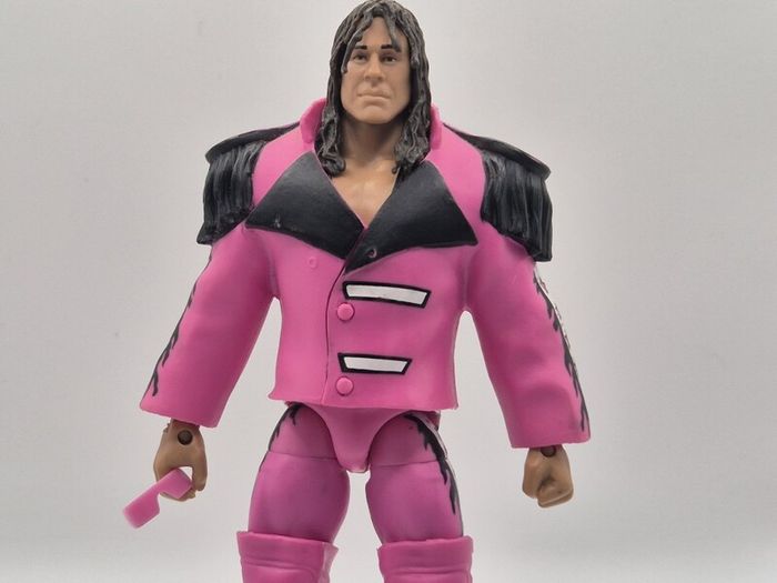 WWE Bret Hart Elite Wrestling Action Figure