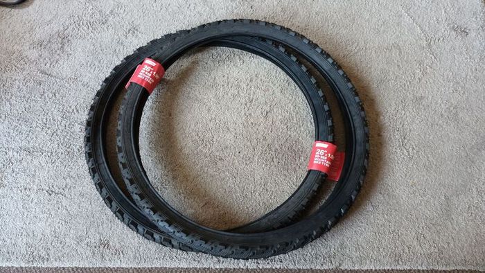 2 New Bike Tyres 26"
