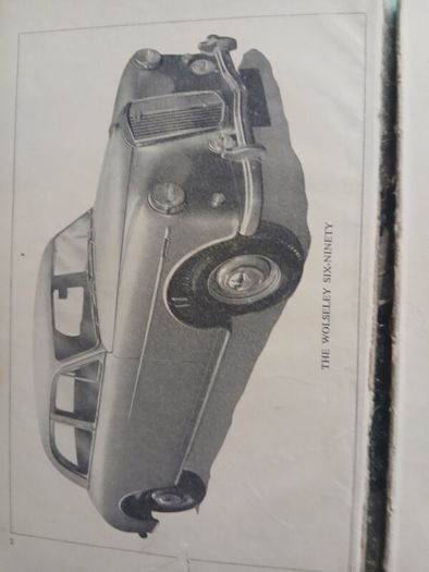 Wolseley Six-Ninety Operation Manual