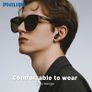 PHILIPS True Wireless Earphones Earbuds - Comfortable for iPhone/ Android, Built-in Microphone Sweat Wireless Headset, Wireless Headphones TAT2169 / New Image 3