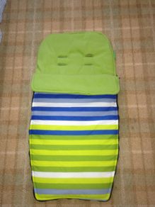 Universal Footmuff, fits Bugaboo, Baby Jogger, Phil & Ted most pushchairs