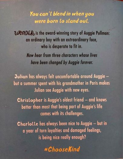 Auggie & me. R.J. Palacio