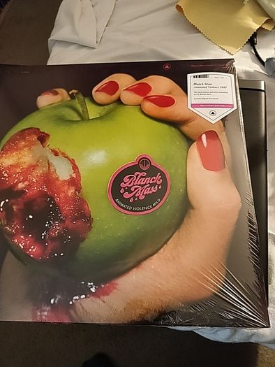 Blanck Mass Animated Violence Mild ltd coloured vinyl record lp