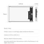 Transparent Hard Disk Box 2.5inch SSD SATA to USB3.0 Type C Mobile External HDD Case Support 6TB For SDD HDD Shell Enclosure Image 2