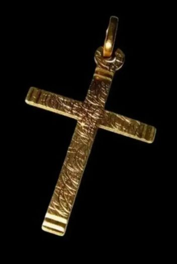 Vintage Hallmarked 9ct Traditional Cross