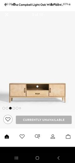 Nina Campbell Tedworth tv unit 60 inch