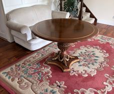 Round Oak Dining Table
