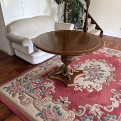 Round Oak Dining Table