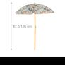 Picnic table,Kids table set. Outdoor furniture set. Kids camping set. 4-Piece set: Kids ensemble with 2 folding chairs, table and parasol Image 2