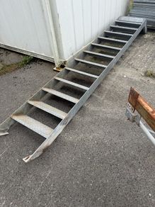 Metal stairs