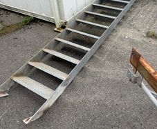 Metal stairs
