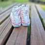 Converse Red Star High Top Trainers, Size UK5, EU38, AV Image 9