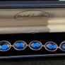 Rose Plated Blue Stone Bracelet Image 3