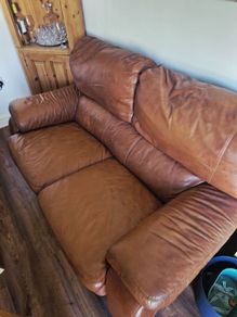 leather couch