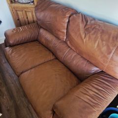 leather couch
