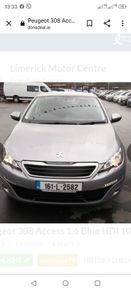 parts peugeot 308 T9 13-18', bumper,lamps ,alloys and etc