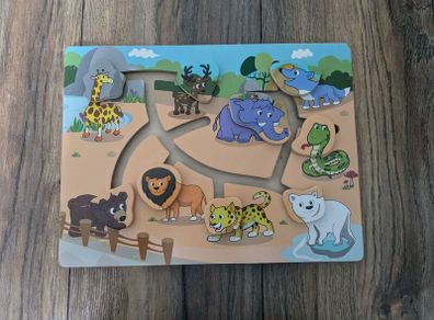 Play Active Wooden Puzzle Toys