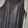 ESTAN FUTURA high shine black dress Sz 12 and Sz 14- Bnwt Rrp 95 Image 2