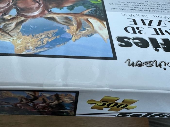 500 piece jigsaw - brand new