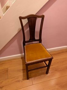 Edwardian Mahogany Bedroom Chair