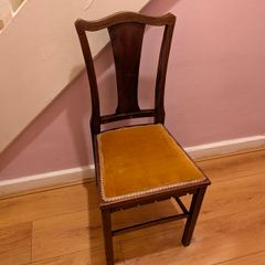 Edwardian Mahogany Bedroom Chair