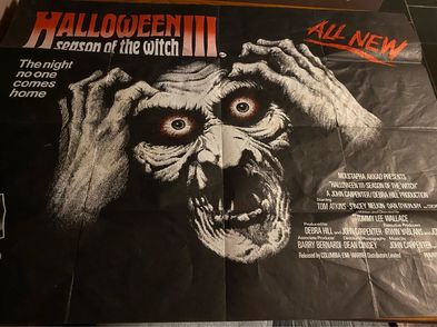 Original 1980s Halloween Iii Season Of The Witch Movie Poster For Sale ...