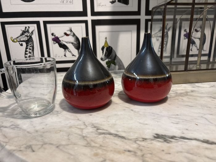 Pair of Retro style vase
