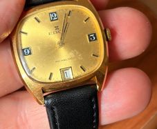 Vintage Endox Incabloc Manual Wind Gold Plated