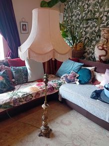 Antique floor lamp