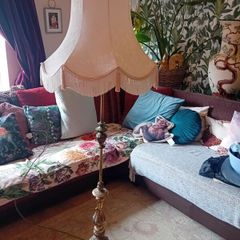 Antique floor lamp