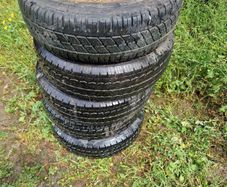 5 rims with tires Ford Transit 2007 MK7