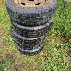 5 rims with tires Ford Transit 2009 MK7