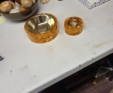 Solarstein candle holders