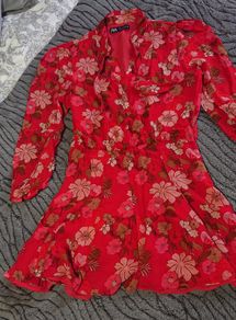 Zara Red Dress  Size 10