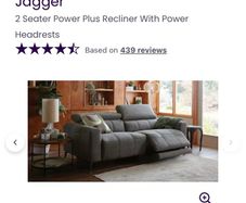 electric recliner sofa