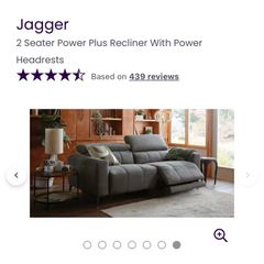electric recliner sofa