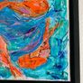 Framed Original contemporary Painting  Koi fish Fish psinting Dublin Original Gift Image 8