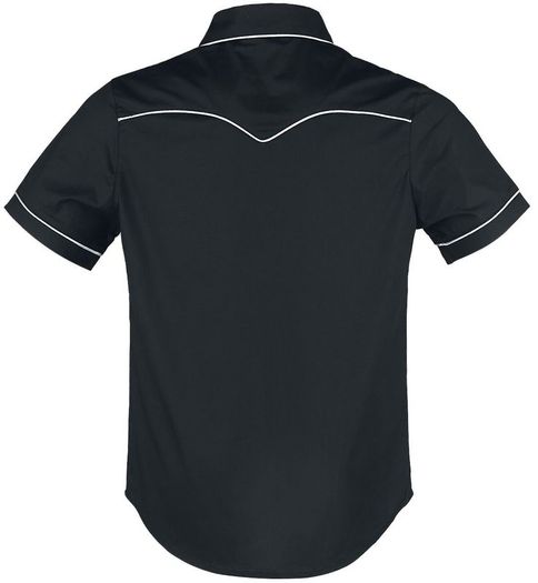 Banned Alternative Men's Trimmed Worker Shirt in Size 2XL (Brand New & Unopened)