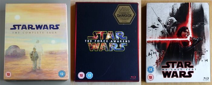 Star Wars Blu-ray collection
