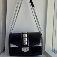 Genuine Michael Kors Black Crossbody Bag