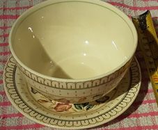 vintage bowl and saucer
