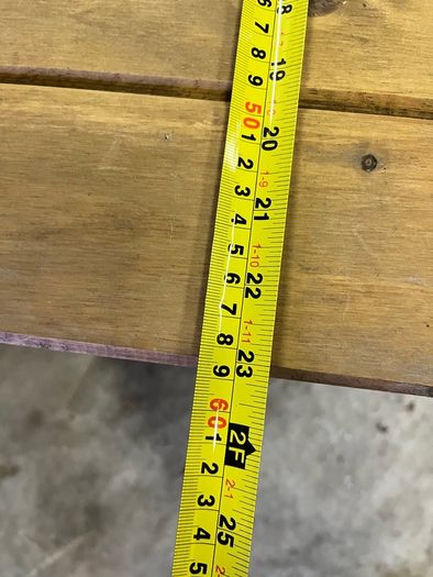 Rustic Pine Table