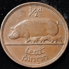Ireland - 1940 - Half Penny - KM.10 - [707]