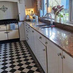 Ivory Kitchen Cabinet Granite Tops